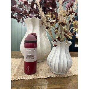 Special Edition Holiday Owala 32oz Stainless Steel FreeSip Poinsettia